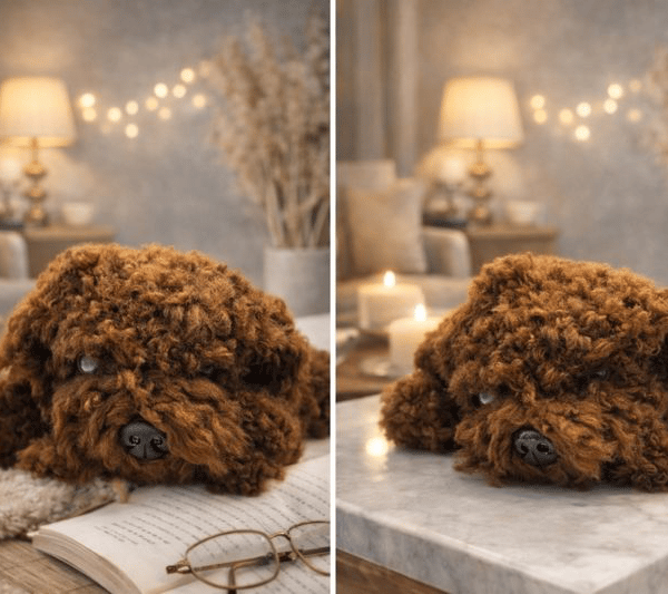 Sleepy custom pup made to look like your dog 