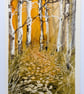 Leaf Fall. Blank Card. Original Painting 260196 - Image 2