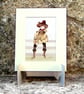Doll Small Original Watercolour Painting - Image 1