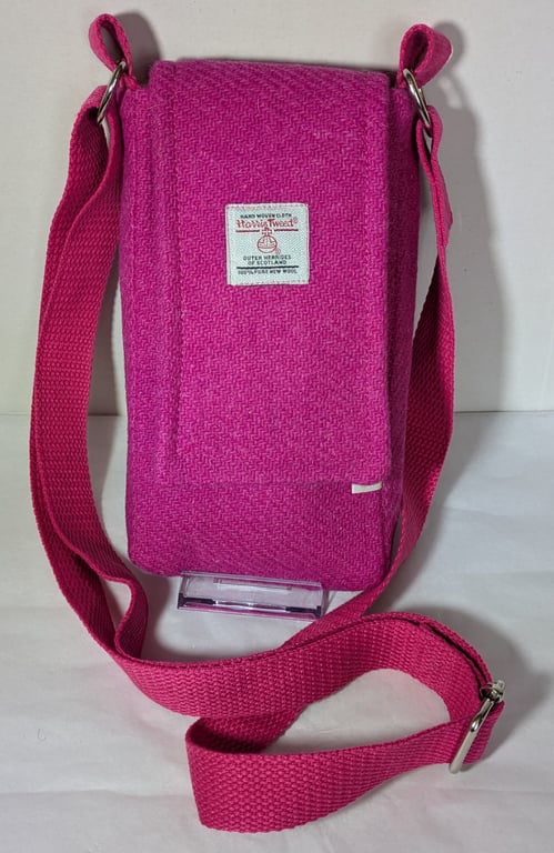 Harris Tweed Cross body mobile bag 