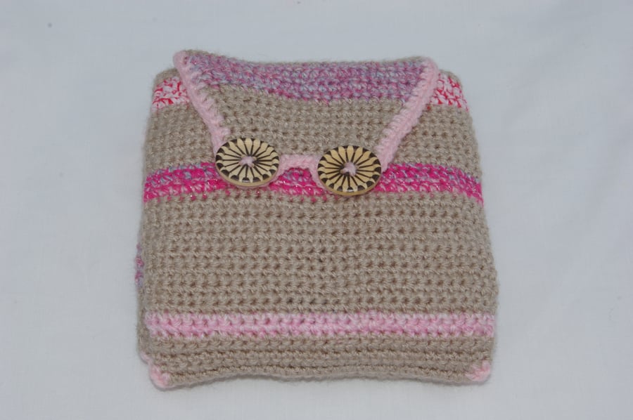 Crochet Hook Tidy with Hooks and Equipment