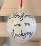 Christmas bauble, bauble, tree decoration, personalised bauble - Image 4