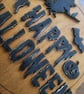 Handmade Wooden Happy Halloween Hanging Sign - Spooky Halloween Home Decor -  - Image 2