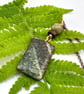 Fern Leaf Mixed Media Pendant - Image 4