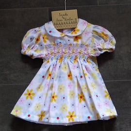 Smocked Dress size 3 months