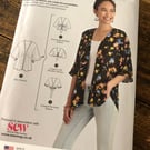 Simplicity K8887 Kimono  - Pattern Hacking  New