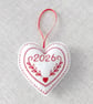 Christmas hanging decoration, heart decoration, 2026 - Image 4
