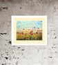 Colourful Watercolour Print: Summer Fields  Landscape Bespoke Art - Image 8