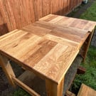Handmade Small Solid Oak Coffee Table 