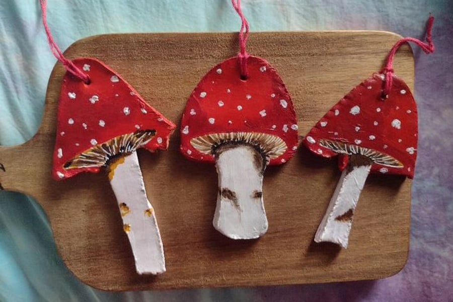 Mushroom decoration 