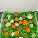 Seasonal wax melt pumpkin gift box