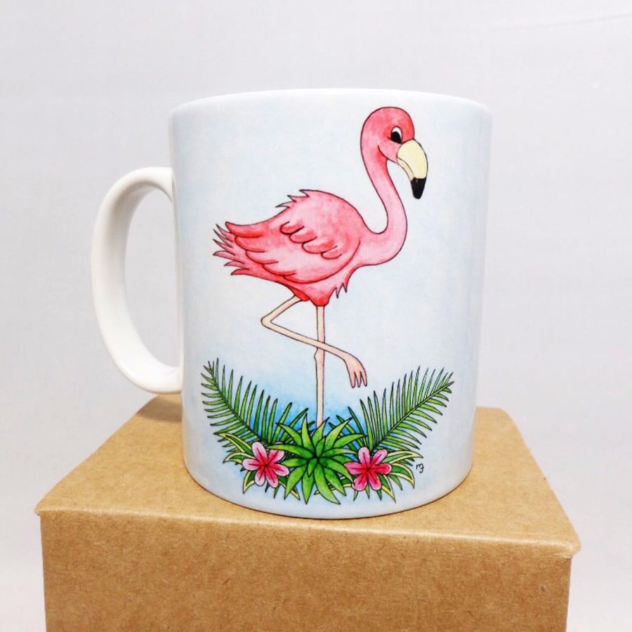 Flamingo Mug - Ceramic Mug