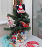 Christmas Counted Needlepoint Kit - Festive Tapestry Ornaments