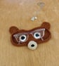 Crochet Glasses Tray, Bear Glasses Holder, Brown Bear Gift, Gift for Glasses Wea - Image 7