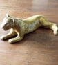Lioness Ceramic Ornament - Handmade - Image 8