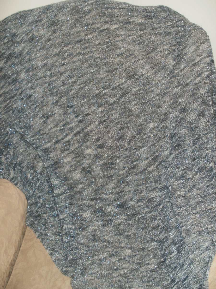 Lady's triangular shawl