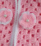 New Born Baby Girl Crochet Blanket Cardigan Hat Gift Set - Image 6