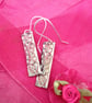 Hearts and flowers drop earrings - Image 1