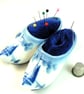 Delft clogs pin cushion with thimble holder.  - Image 3