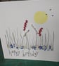 Wildflower birthday card - Image 1