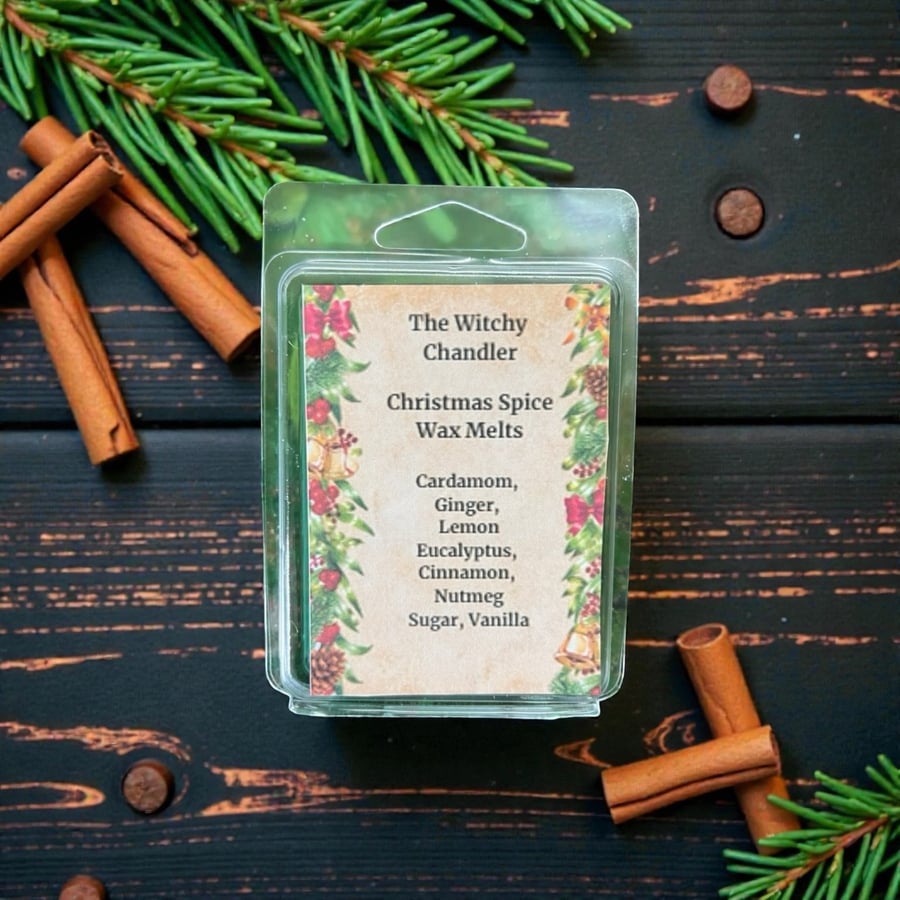 Christmas Spice Handmade Wax Melts 