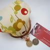 Little Moda Wonderland  Fabric Credit Card Coin Purse