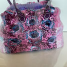Hand made Felted handbag OOAK 