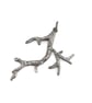 Naturalistic twiggy branch sterling silver pendant - Image 2