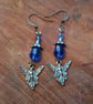 Flower fairy earrings woodland fairies - Image 4