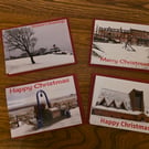 Fleetwood Christmas Cards Set Of 4