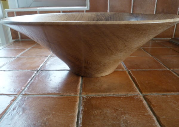 ENGLISH OAK FRUIT BOWL