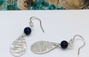 Drop dangle Earrings Sterling Silver