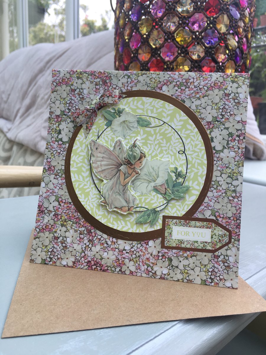 Flower fairy for you card