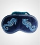  Any Blue Seahorses Velvet Lavender Infused Eye Mask - Image 3