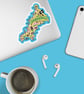 Cornwall Map Sticker - Image 6
