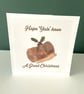 Christmas Card Yule Log - Image 1