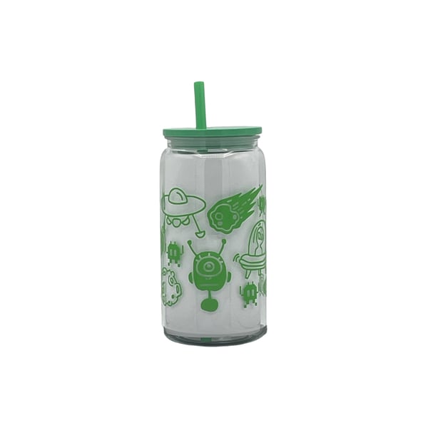 Green Monster & Alien Tumbler