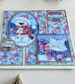 Christmas Card. Handmade Cute Polar Bear and Kitten Christmas Card - Image 7