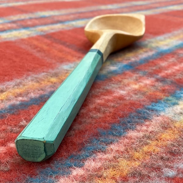 Beech Wood Serving Spoon