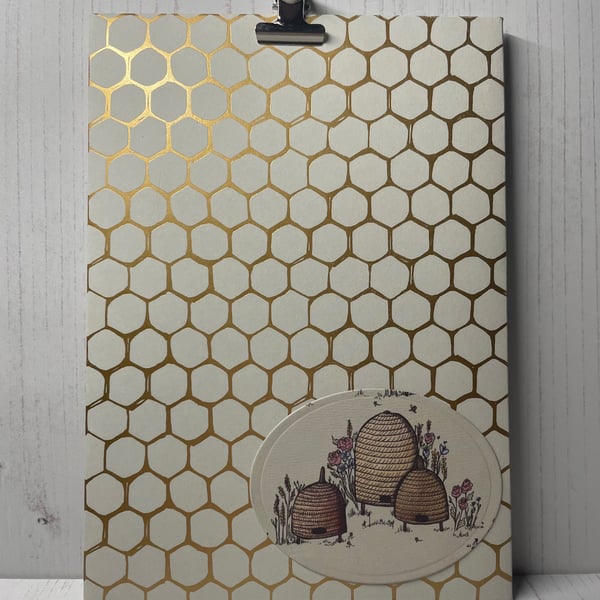 Honeycomb - Tell the Bees Clip Board PB3