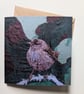 Wren Embroidery Art Greeting Cards - Image 2