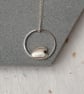 Perfectly Imperfect - Sterling Silver Wave Pendant
