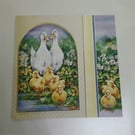 Blank Card,  Duck Family