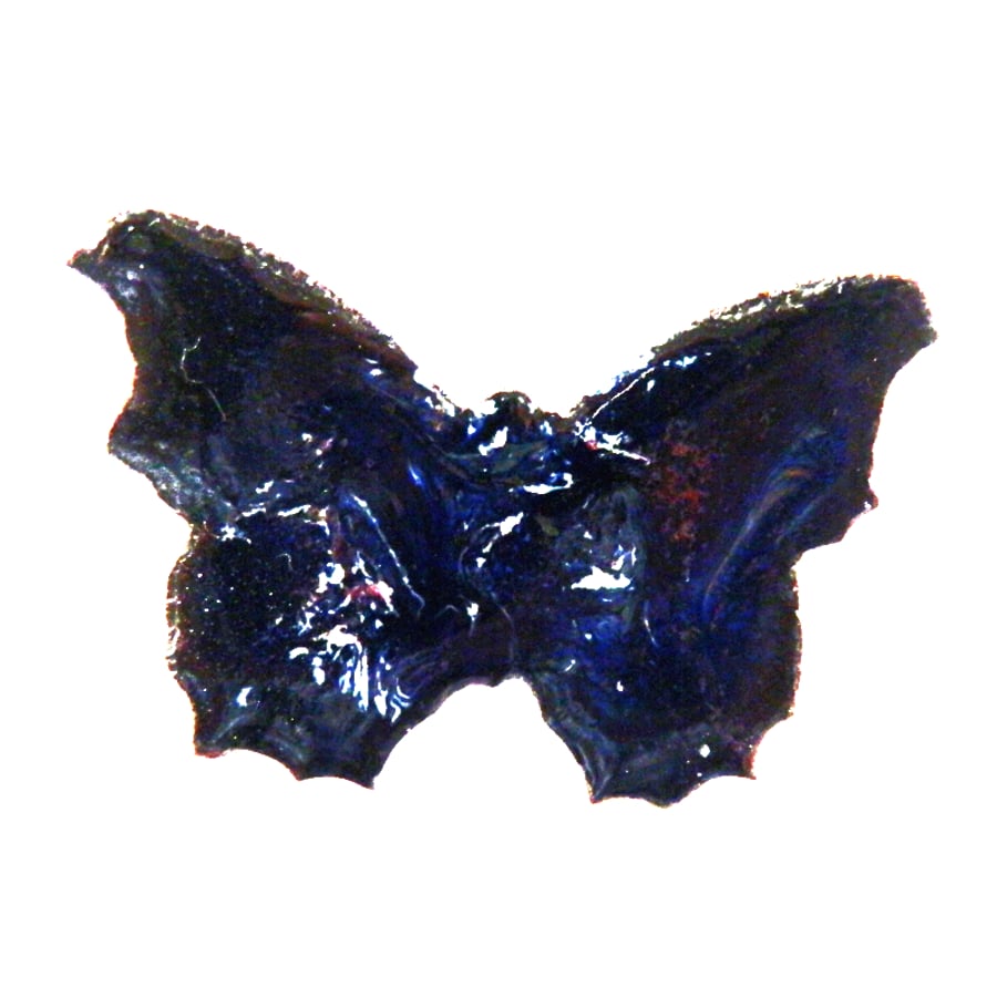 blue butterfly brooch