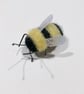 Needle felted bumble bee brooch - Image 7