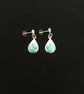 Handcrafted Pretty Teardrop Earrings - Image 2