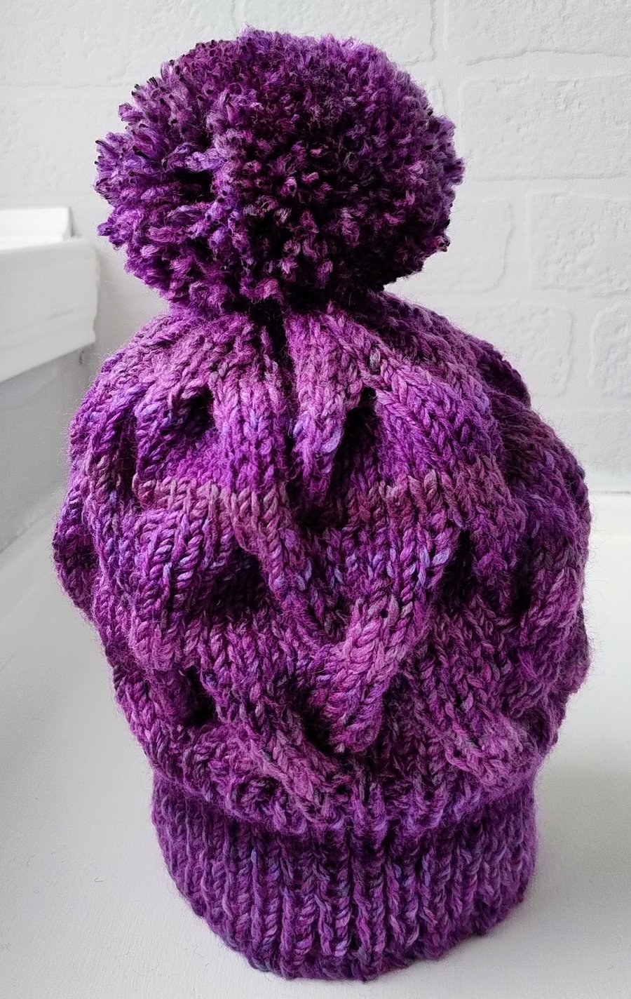 Cable Bobble Hat