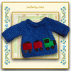 Reserved for Elspeth - Little Toy Train Jumper