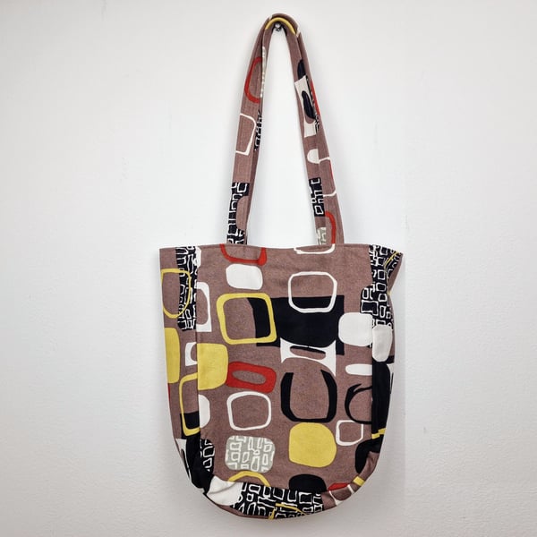 Shoulder tote bag Sanderson "Festival" Jacqueline Groag 