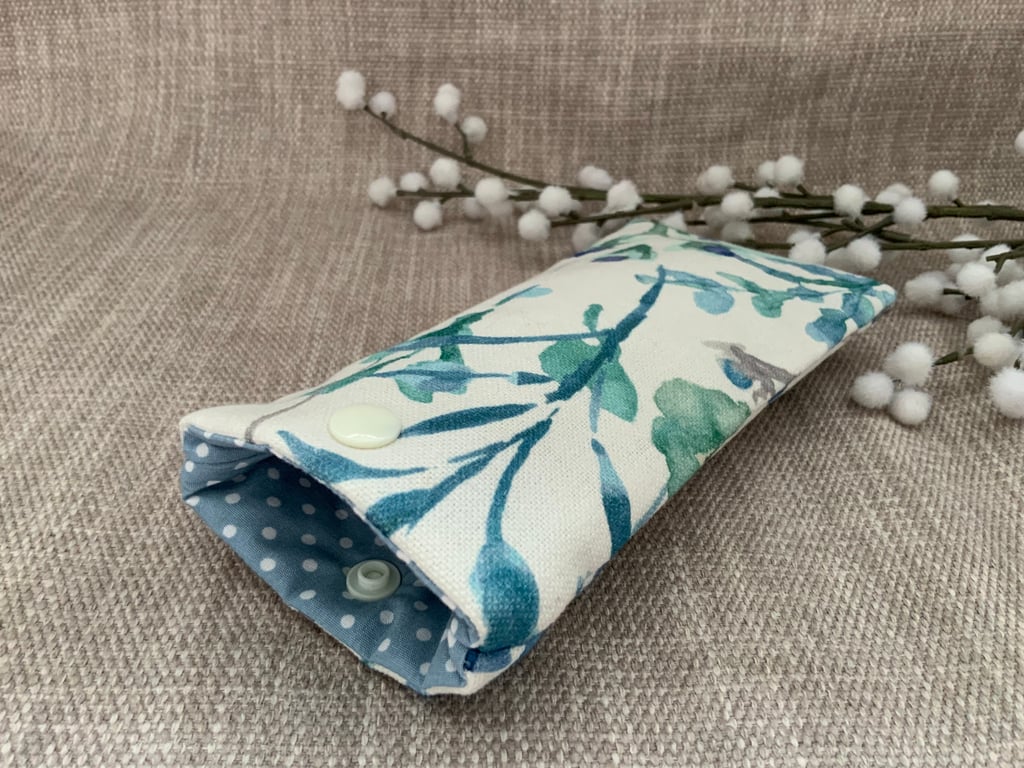 Fabric Glasses Case, Sunglasses Case, Glasses Pouch, Fabric Purse